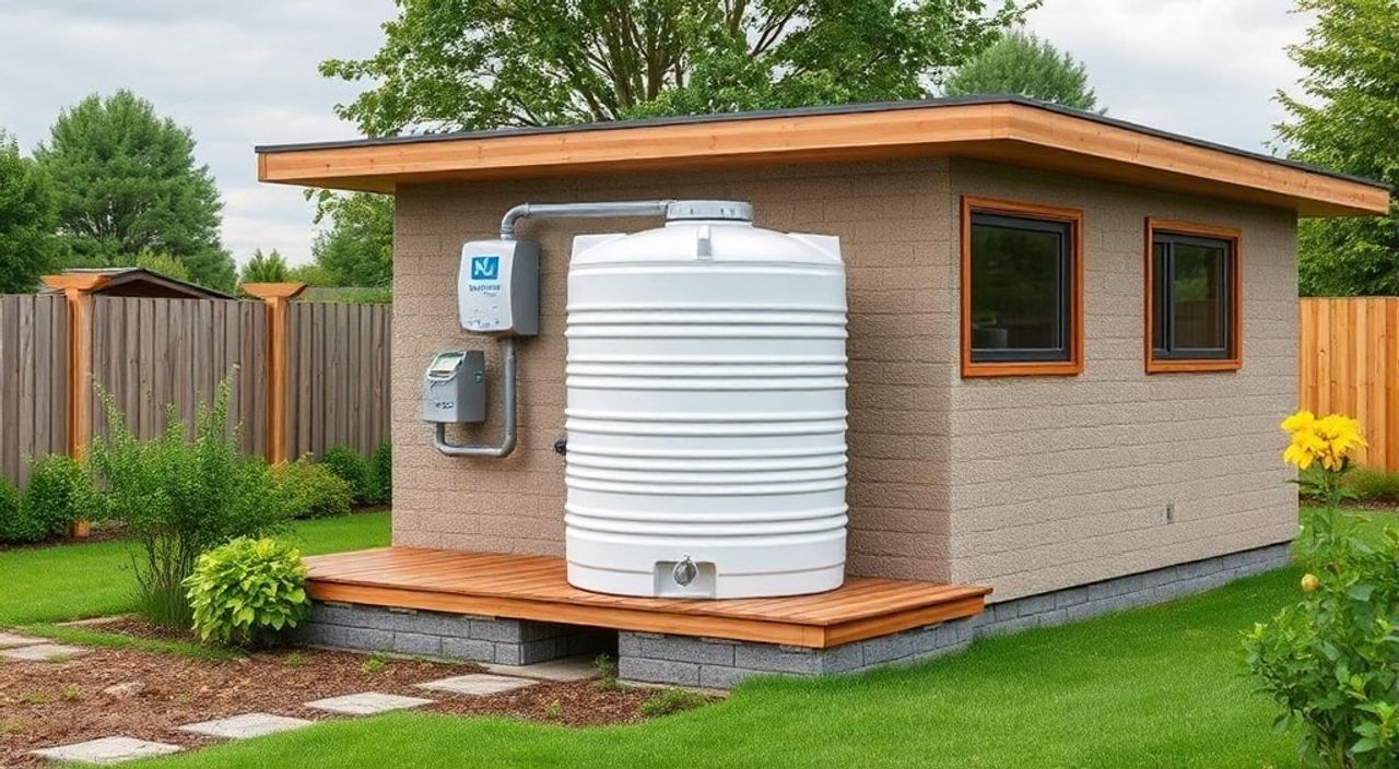 Как установить бак дождевой воды в pod-house — 15 советов