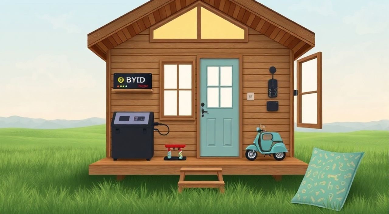 Как установить батарею BYD в tiny-house — 15 советов