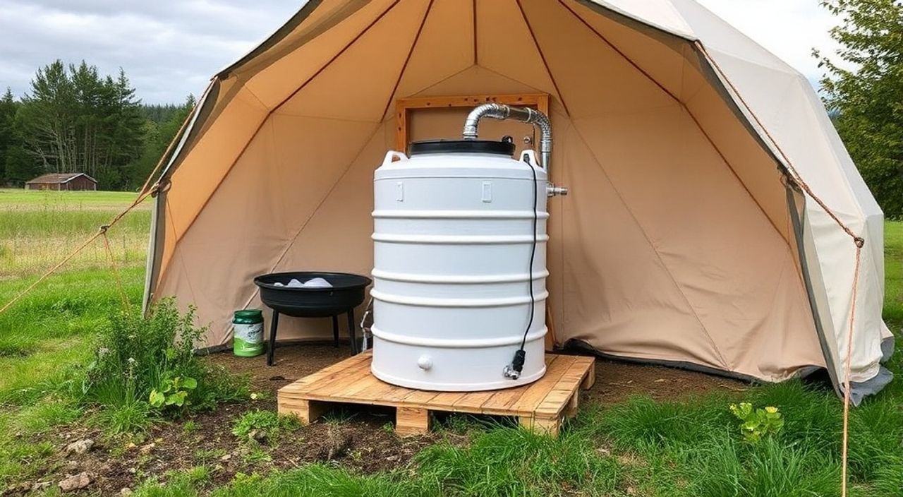 Как установить биореактор Greywater в Glamping dome — 5 советов