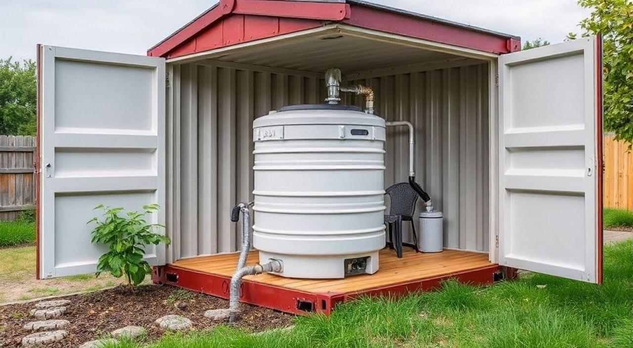 Как установить биореактор Greywater в контейнер-хаус — 15 советов