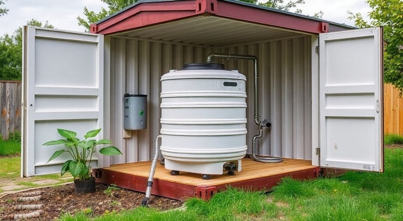 Как установить биореактор Greywater в контейнер-хаус — 5 советов