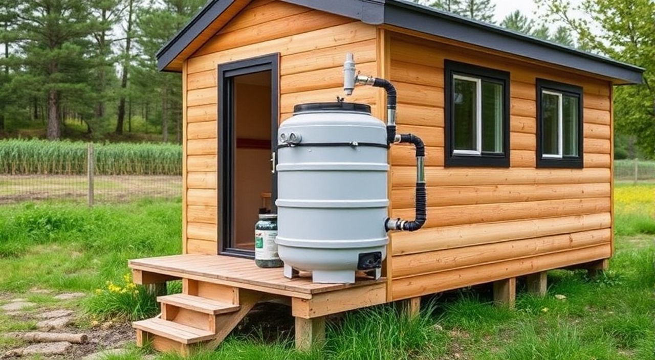 Как установить биореактор Greywater в складной tiny‑house — 10 советов