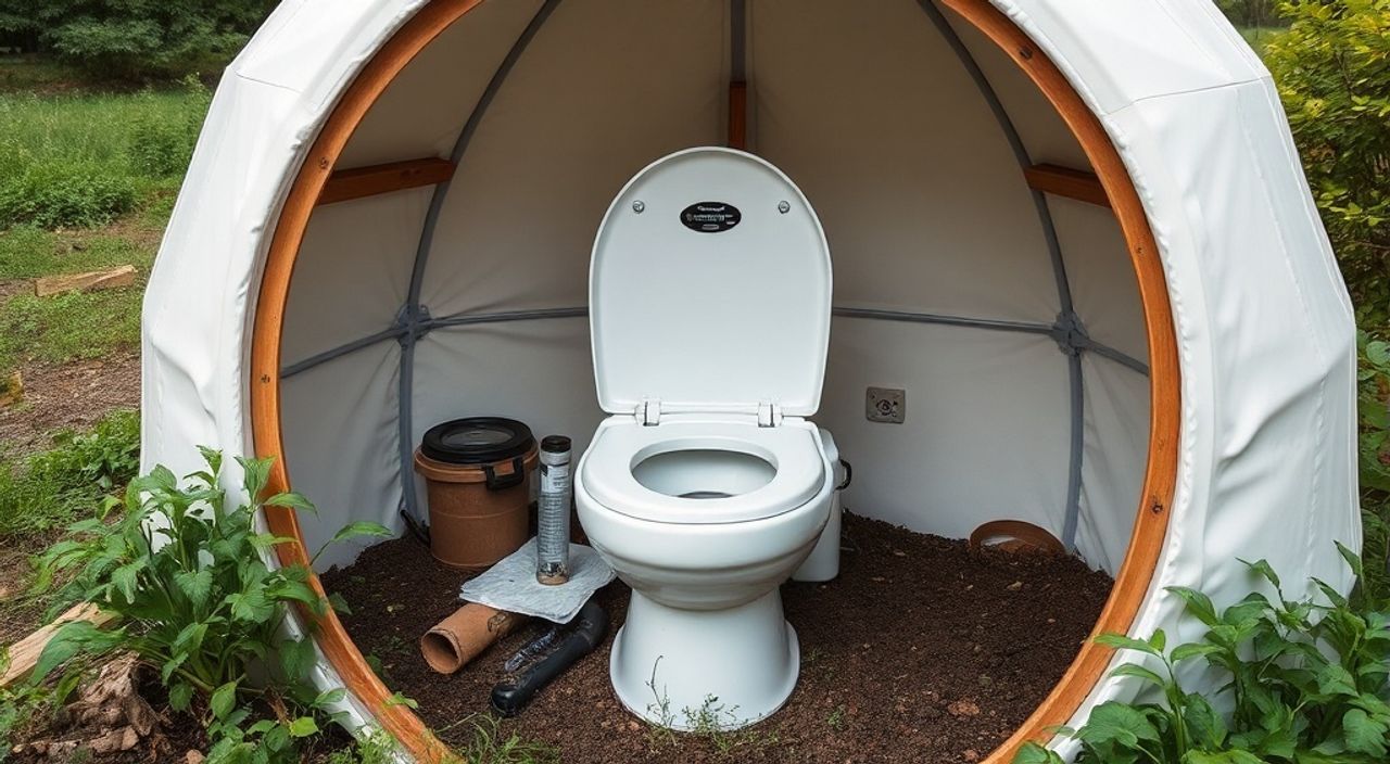 Как установить биотуалет в geo-dome — 15 советов