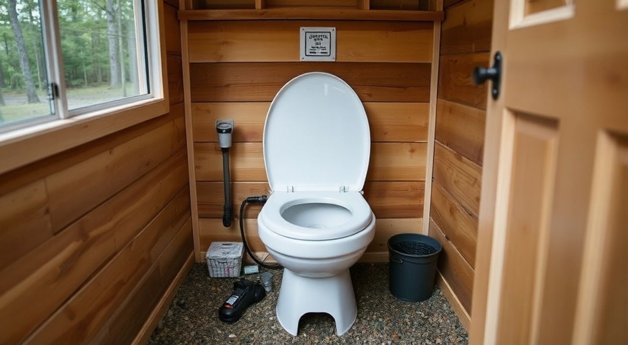 Как установить биотуалет в off-grid tiny-house — 5 советов