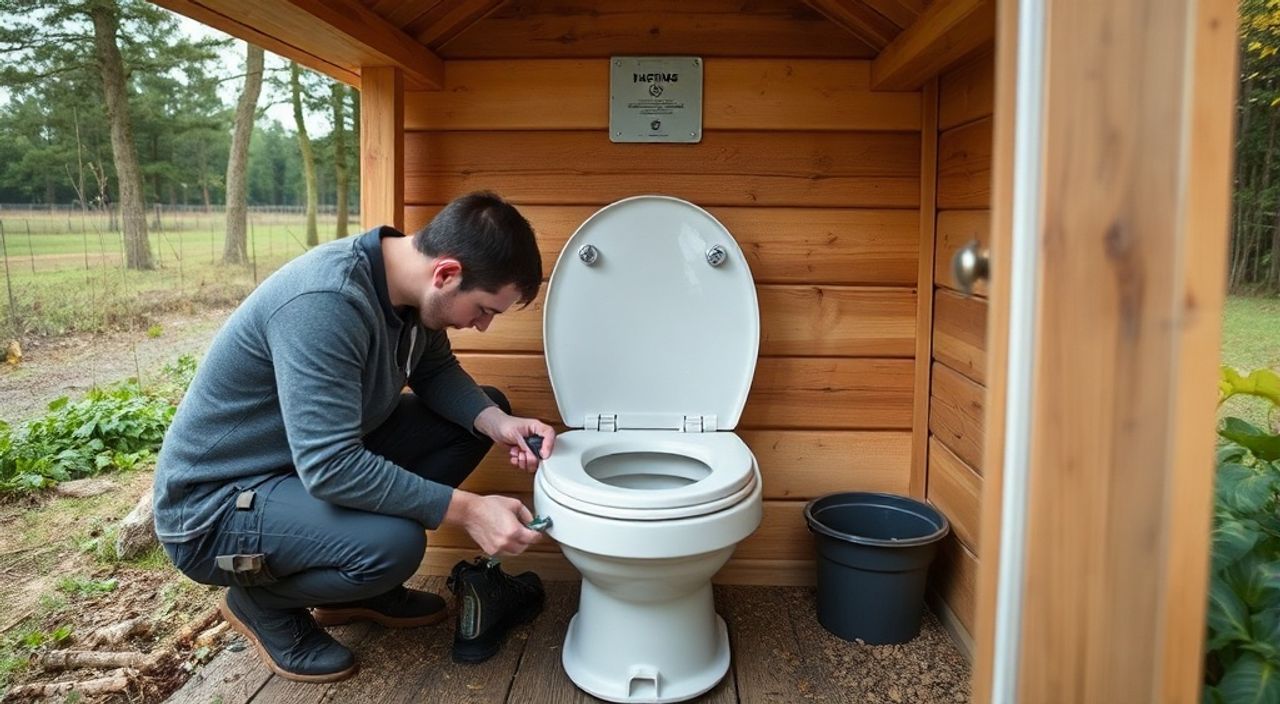 Как установить биотуалет в pod-house — 15 советов