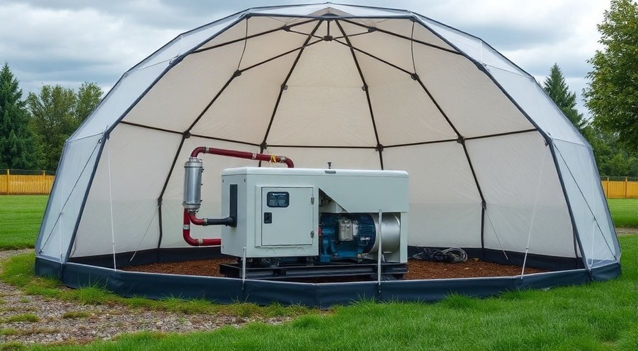 Как установить дизель-генератор в geo-dome — 5 советов