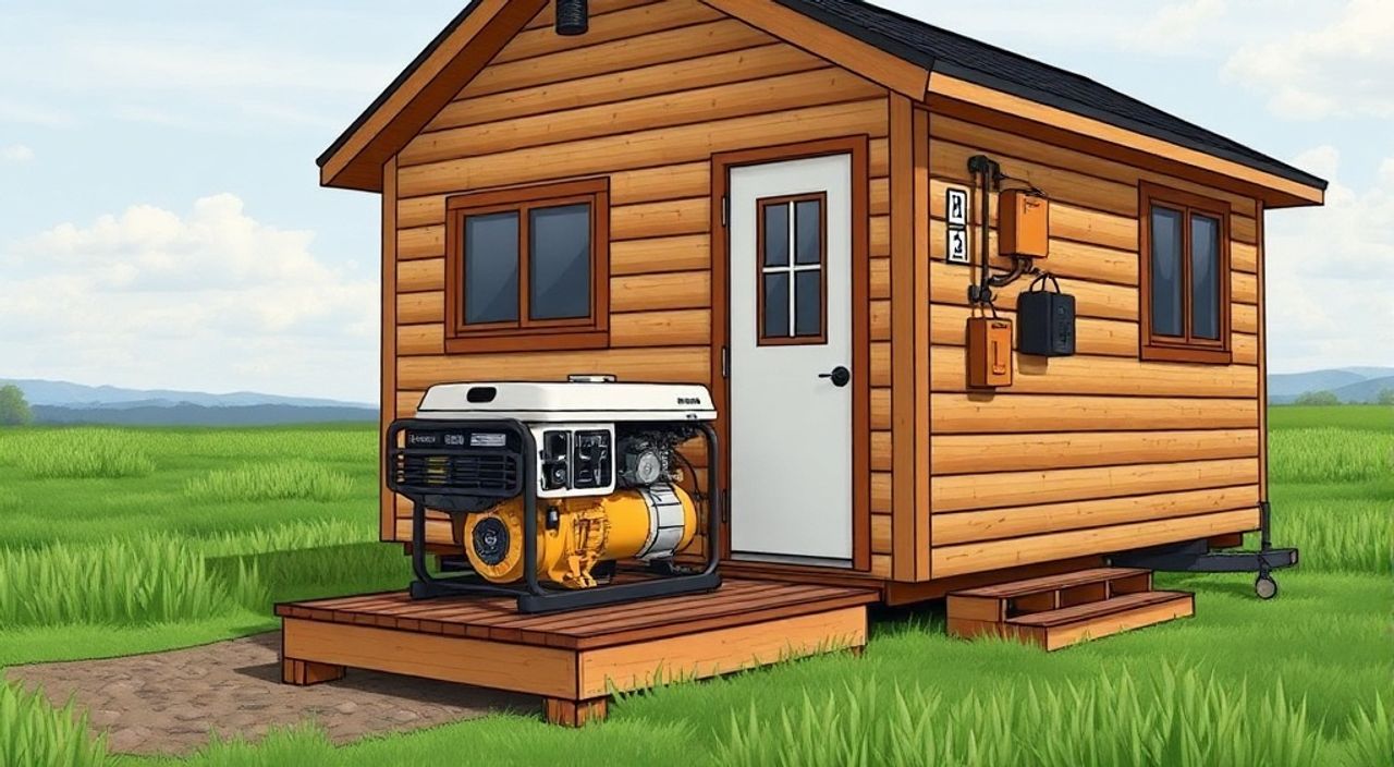 Как установить дизель-генератор в off-grid tiny-house — 15 советов