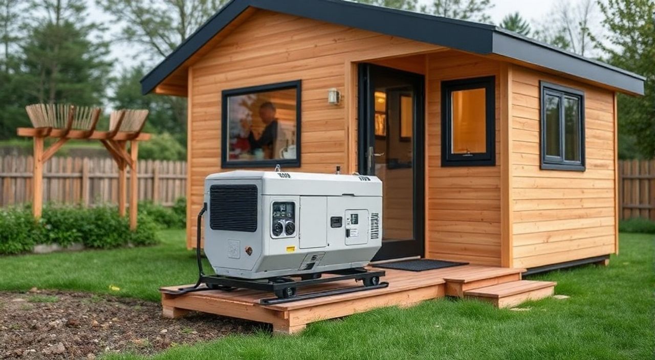 Как установить дизель-генератор в pod-house — 15 советов