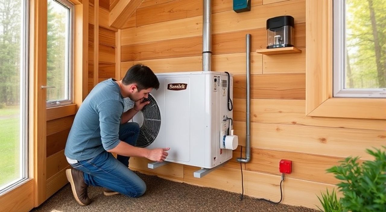 Как установить дымовой тепловой насос в tiny-house — 15 советов