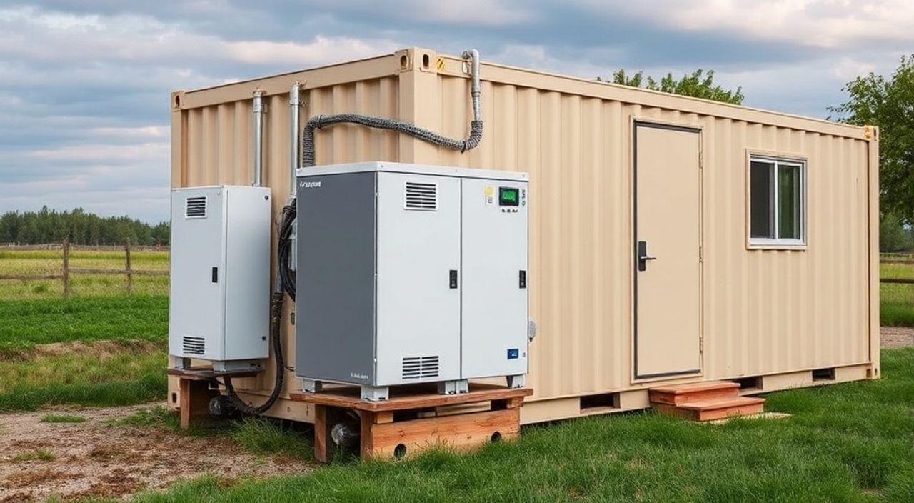 Как установить инвертор Victron в дом-контейнер 40ft — 5 советов