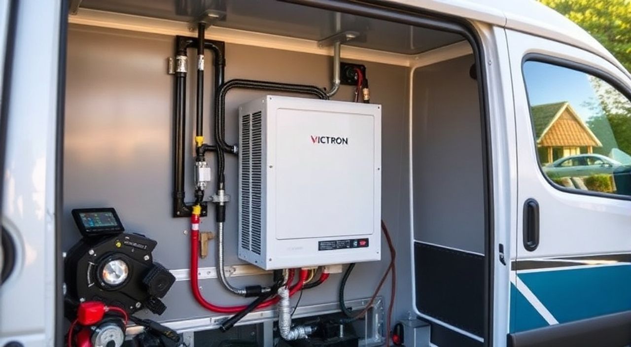 Как установить инвертор Victron в дом на шасси Al-Ko — 10 советов
