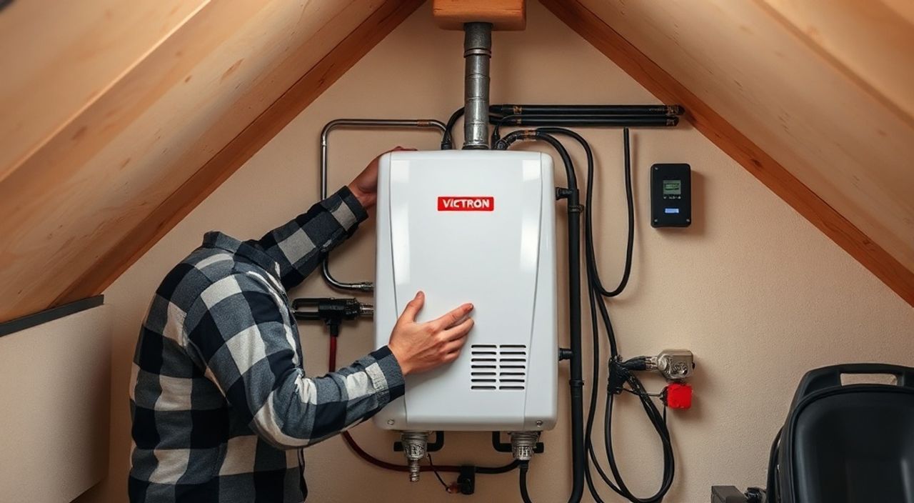 Как установить инвертор Victron в micro-loft — 10 советов