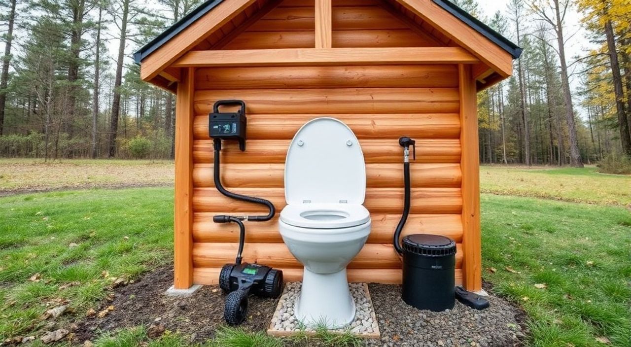 Как установить компостный унитаз в A-frame мини-дом — 10 советов