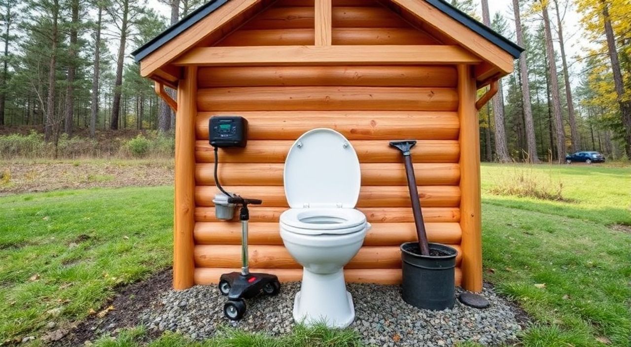 Как установить компостный унитаз в A-frame мини-дом — 5 советов