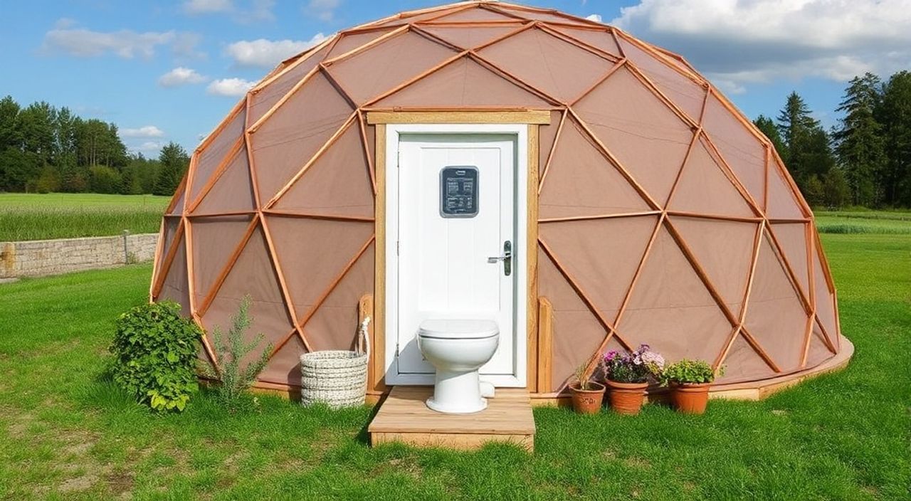 Как установить компостный унитаз в geo-dome — 5 советов