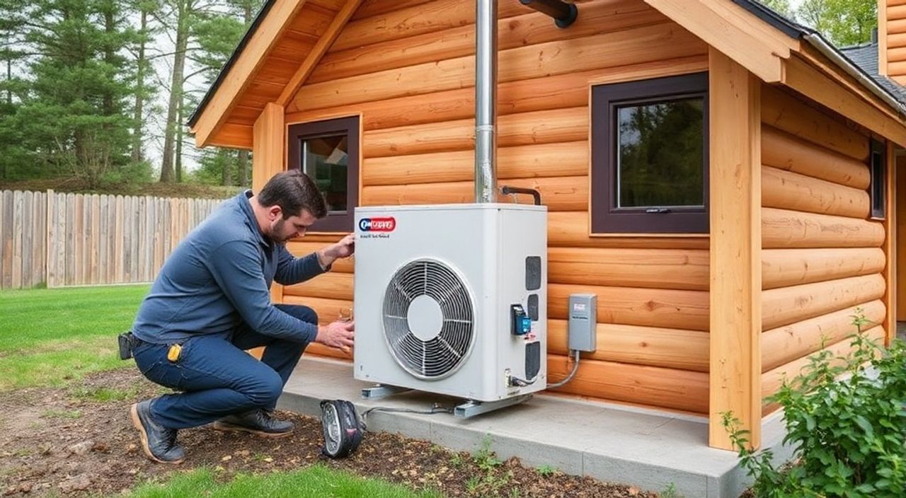 Как установить мини-тепловой насос в A-frame мини-дом — 15 советов