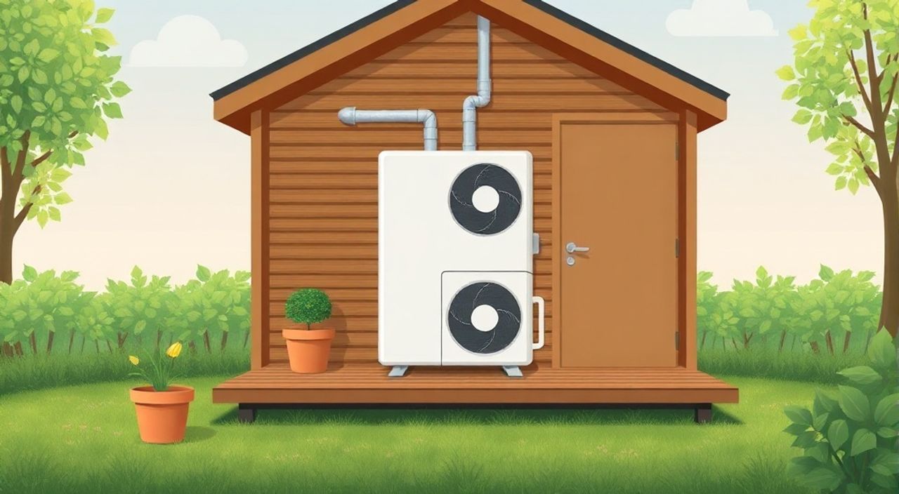 Как установить мини-тепловой насос в pod-house — 5 советов