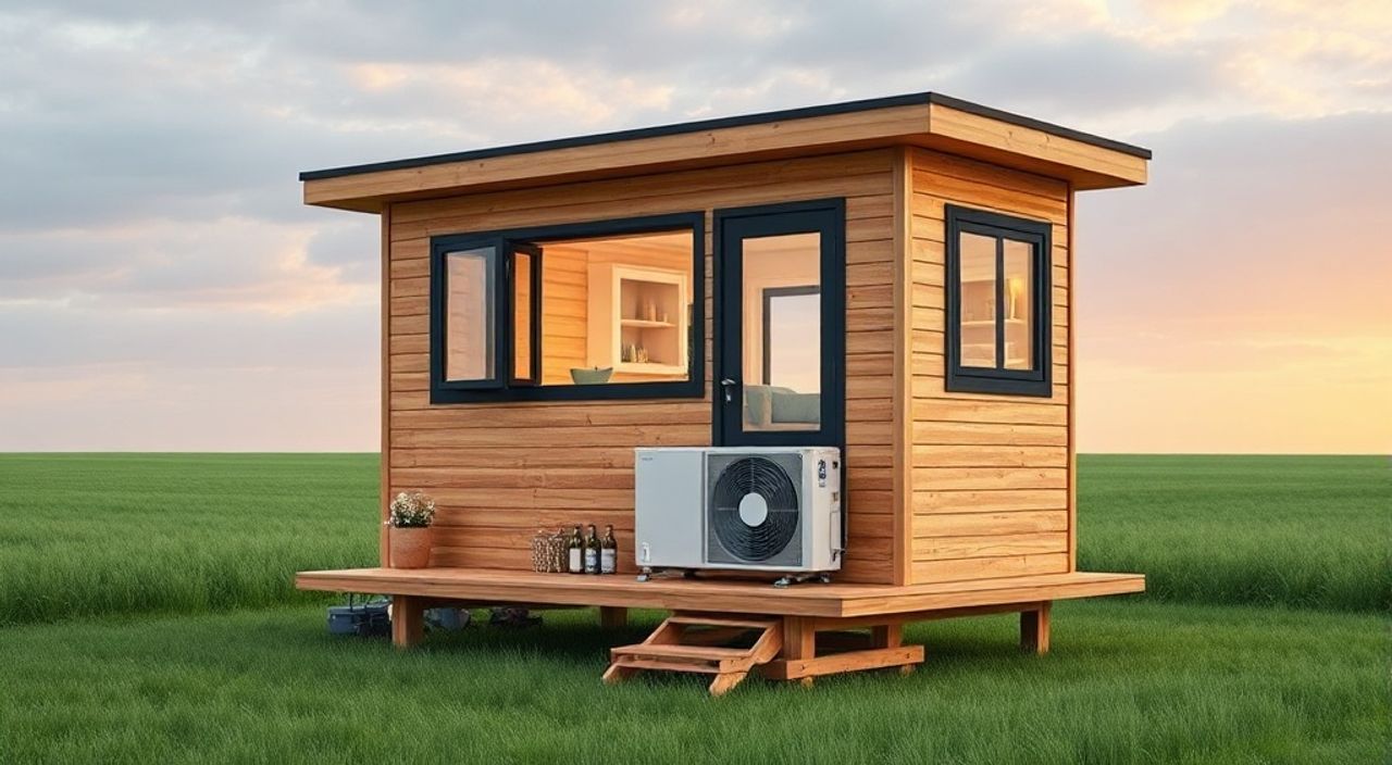 Как установить мини-тепловой насос в складной tiny‑house — 5 советов