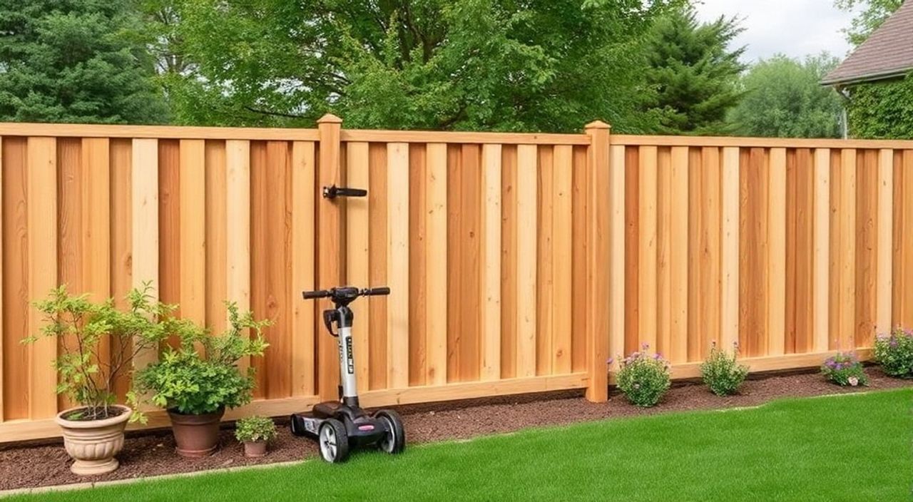 Как установить модульные панели забора Click‑Fence — 10 советов