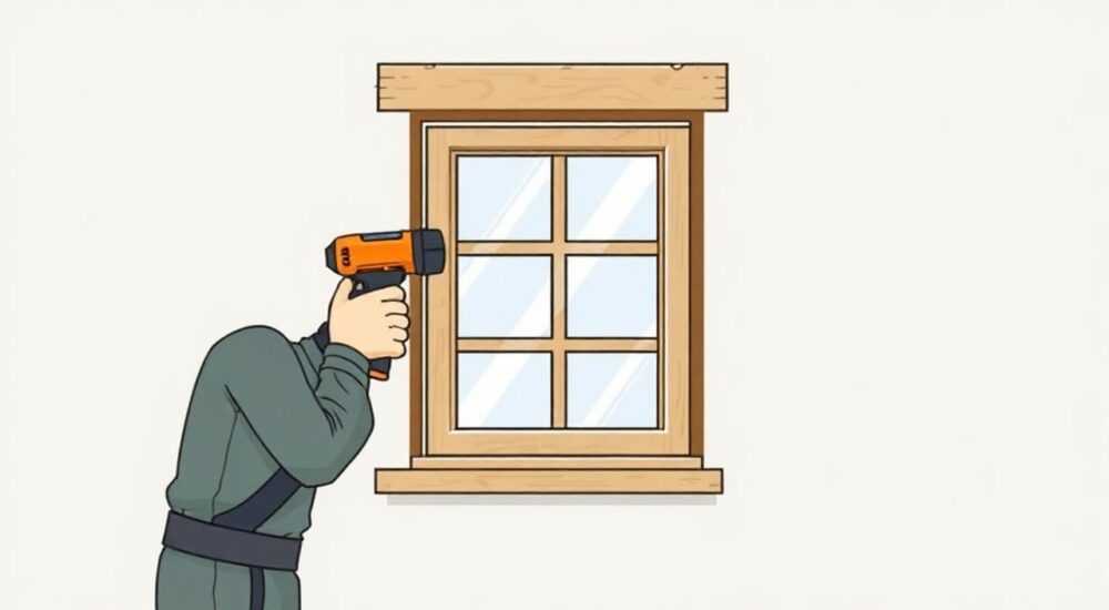 Как установить откос