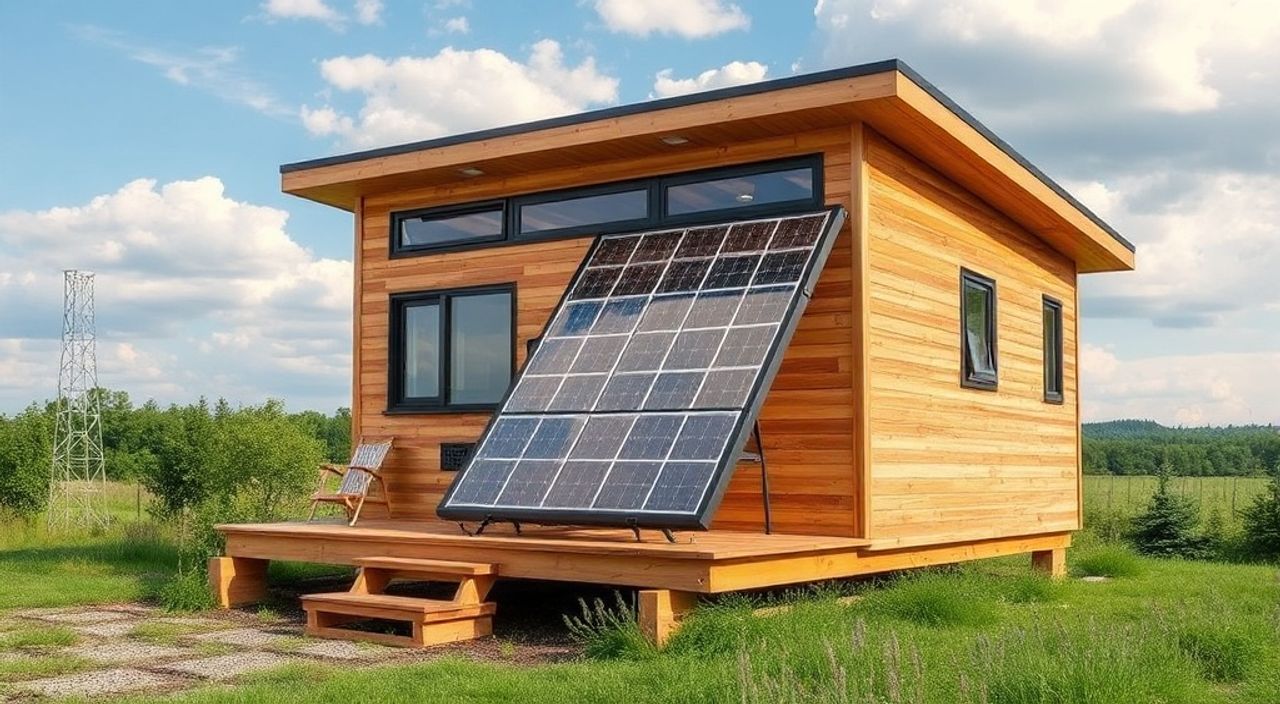 Как установить пассивный солнечный коллектор в tiny-house — 15 советов