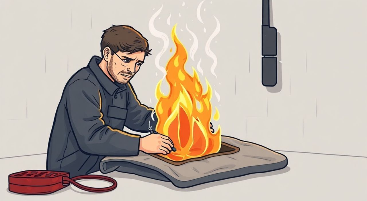 Как установить пожарный ковёр — 10 советов