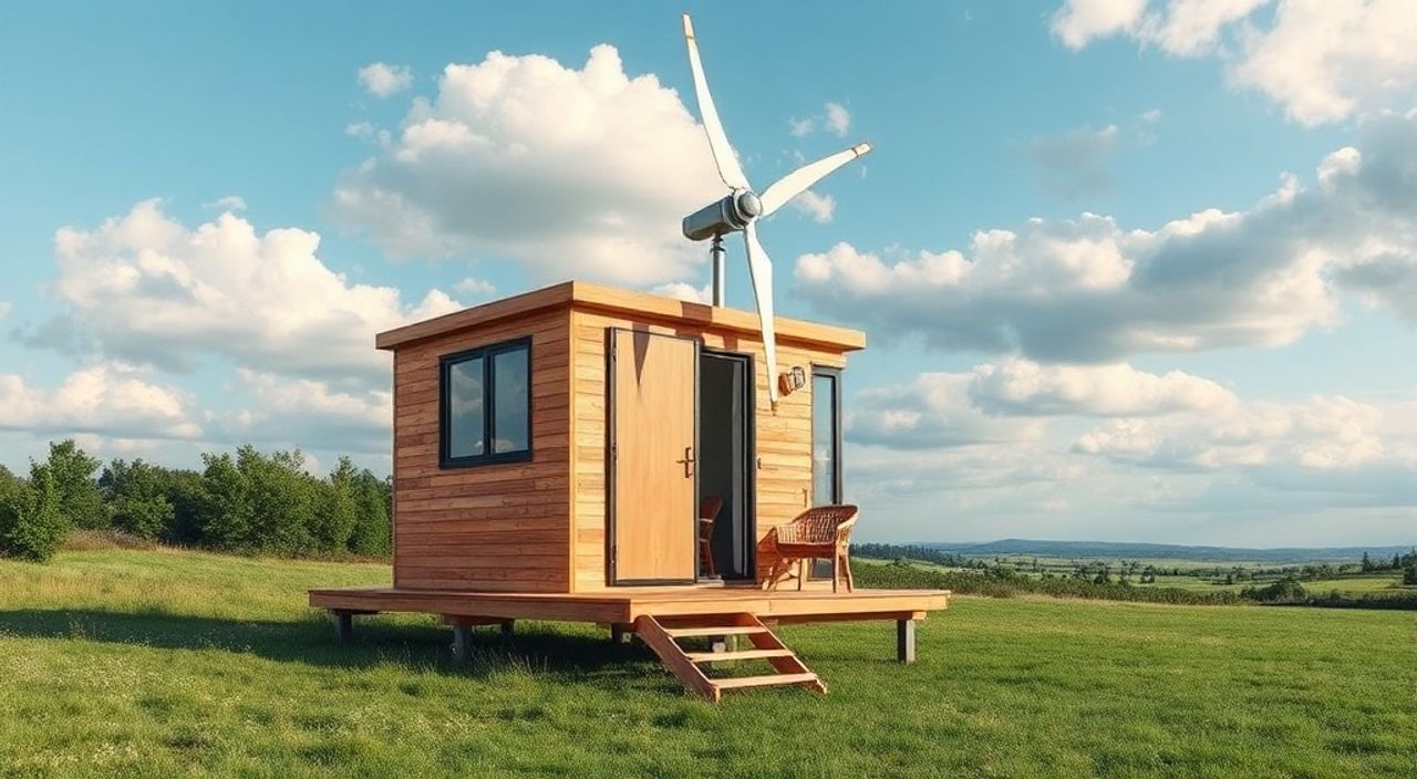 Как установить ветрогенератор в pod-house — 15 советов