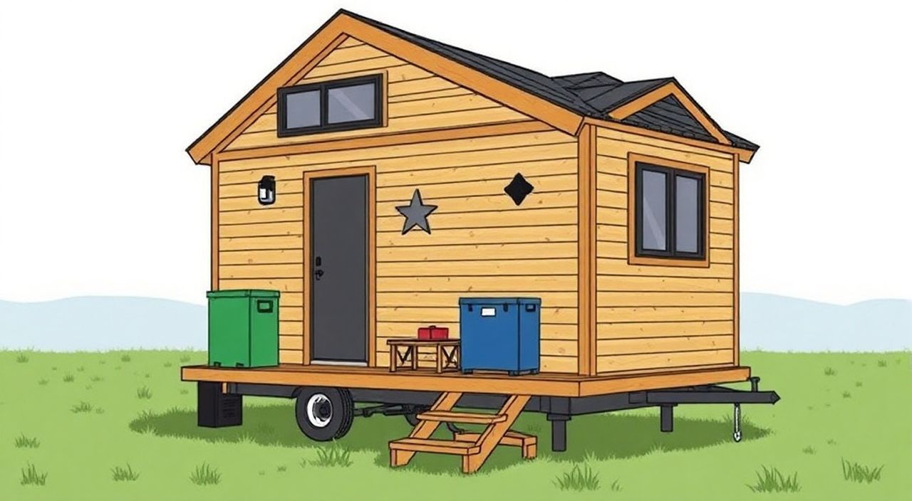 Как установить водородный аккумулятор в A-frame мини-дом — 5 советов