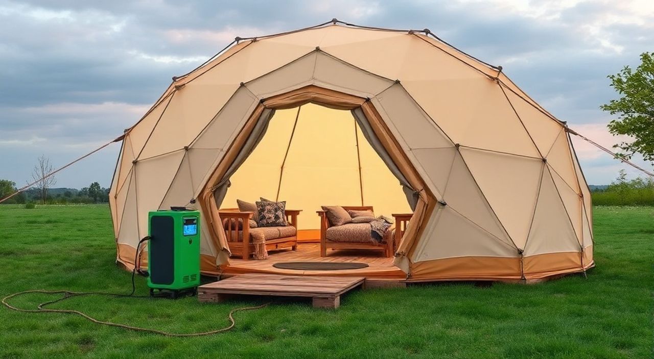 Как установить водородный аккумулятор в Glamping dome — 10 советов