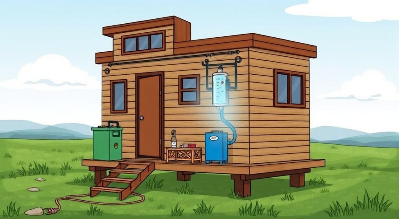 Как установить водородный аккумулятор в off-grid tiny-house — 15 советов