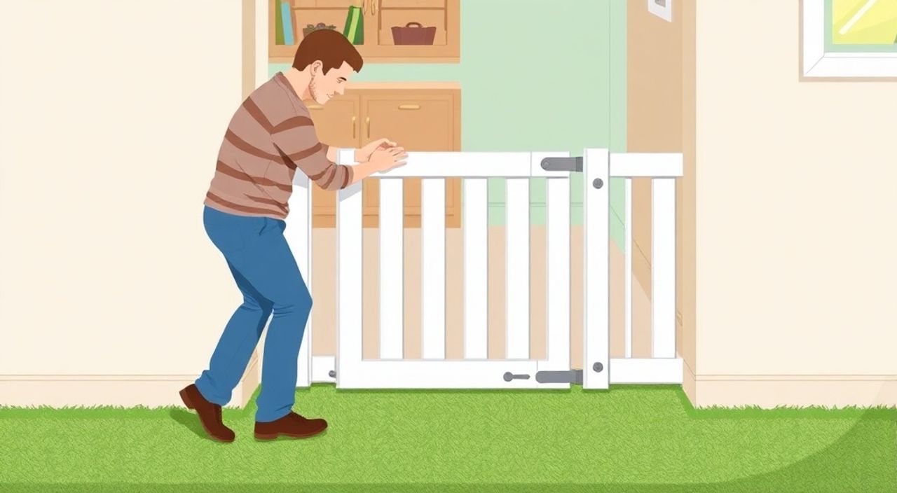 Как установить ворота‑барьер baby‑gate — 10 советов