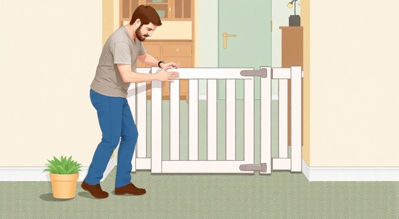 Как установить ворота‑барьер baby‑gate — 15 советов