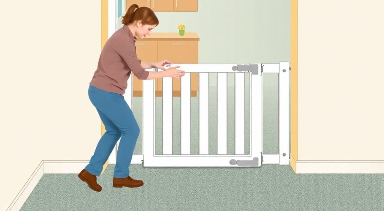 Как установить ворота‑барьер baby‑gate — 5 советов