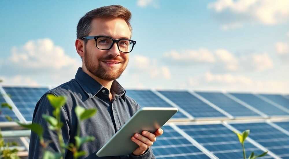 Как внедрить ESG‑практики для бизнеса — солнечные батареи