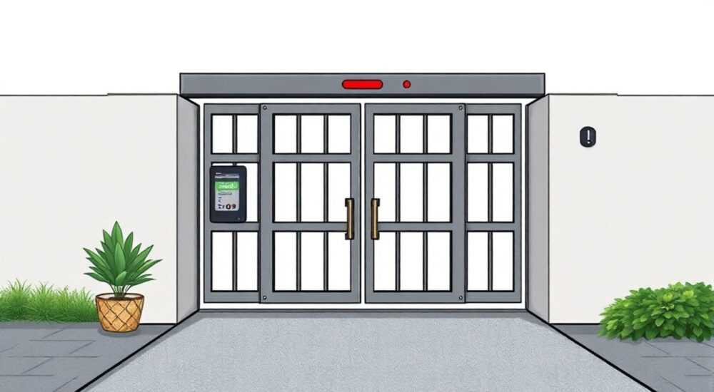 Как вручную открыть автоматические ворота doorhan