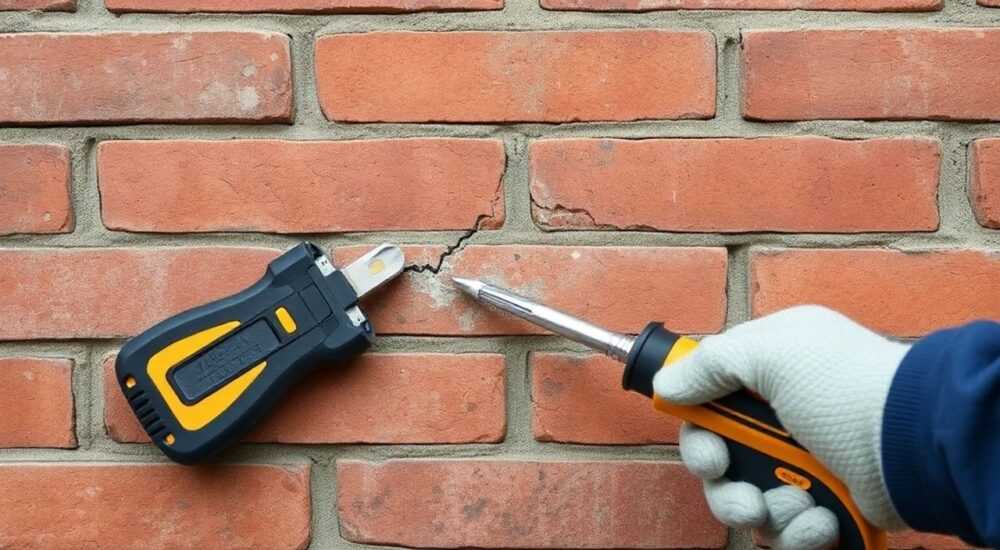 Как заделать трещины в кирпичной кладке снаружи дома
