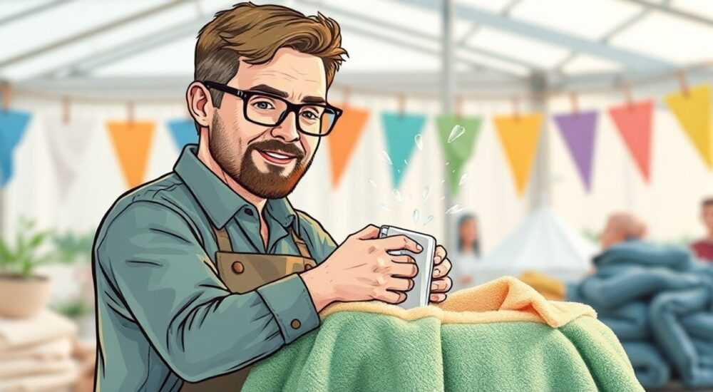 Как запустить переработку текстиля на фестивале — эко-уборка