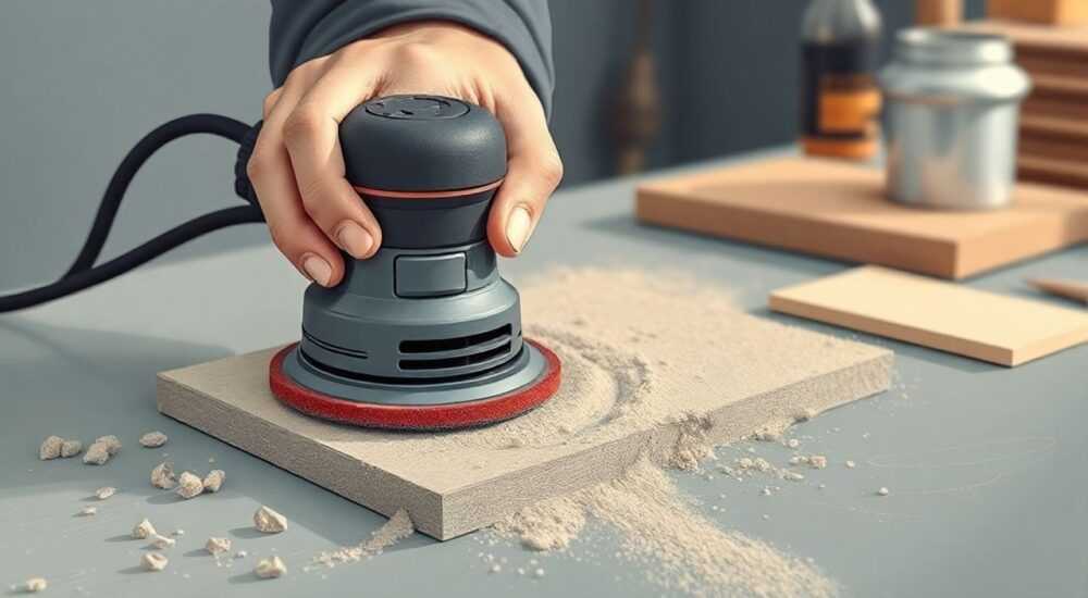 Какую наждачку использовать для зачистки шпаклевки