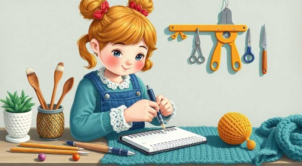 Картина крючком своими руками