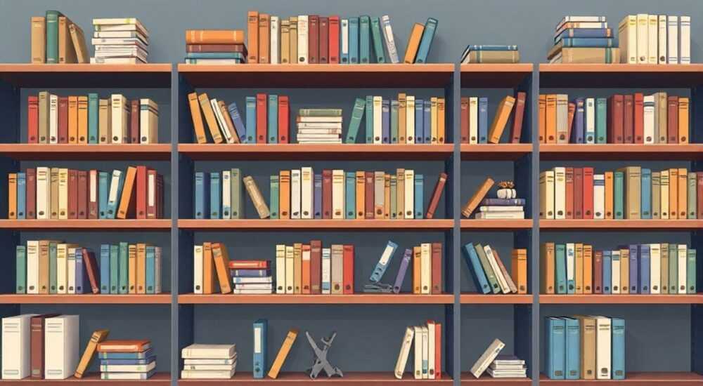 Книжные полки металлические