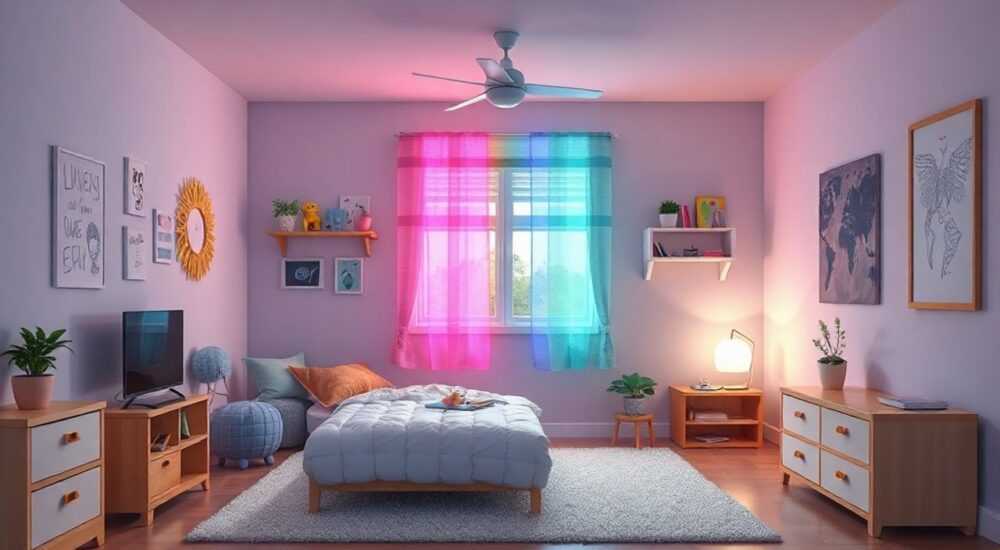 Контрольный список безопасности детской комнаты: RGB‑ленты