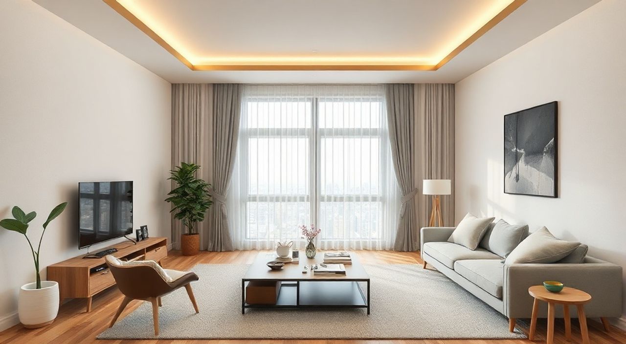 Корейский neomodern: 10 причин выбрать для гостиной 11 м²