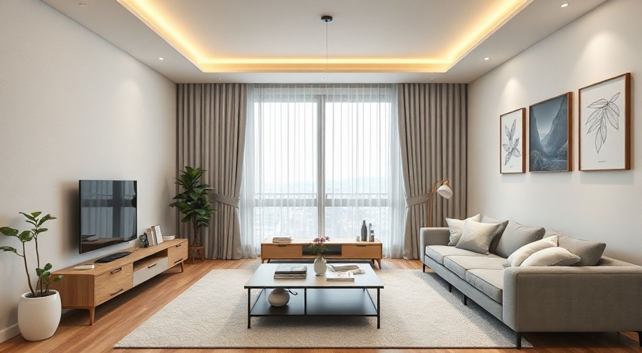 Корейский neomodern: 15 причин выбрать для гостиной 11 м²