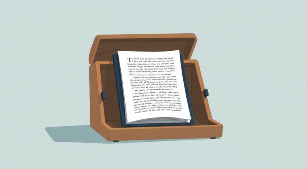 Коробка для хранения книг