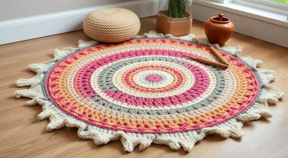 Коврики из старых вещей своими руками без крючка