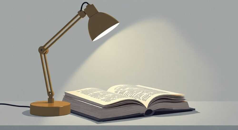 Лампа на книгу для чтения
