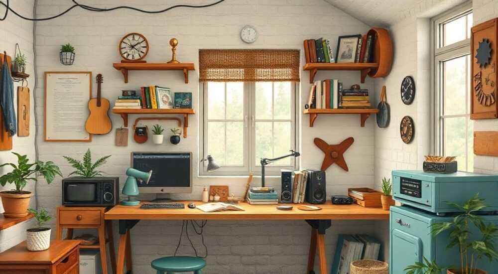 Лайфхаки для винтажного студии 20 м² в стиле slow living