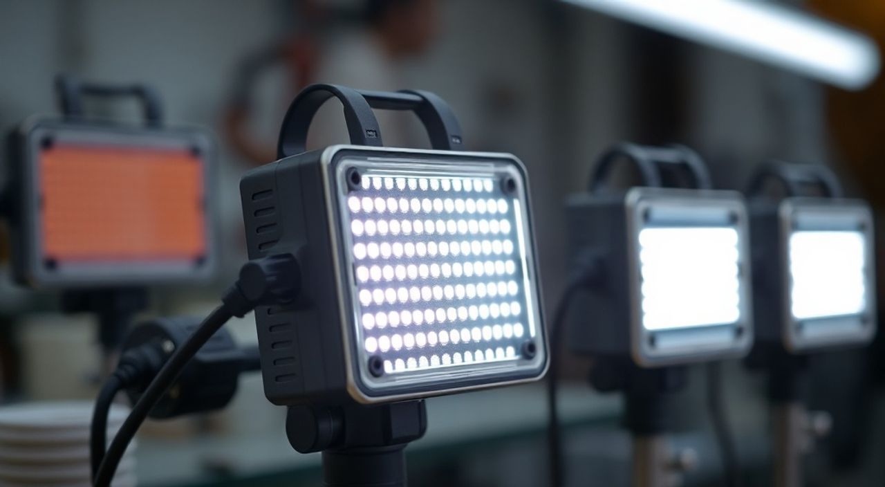 Led‑панелей улучшит композиции в макро‑снимка