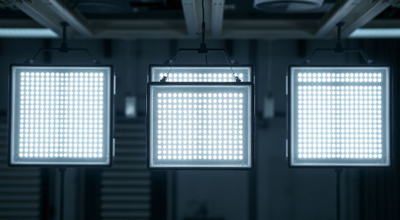 Led‑панелей улучшит освещения в абстрактного фото