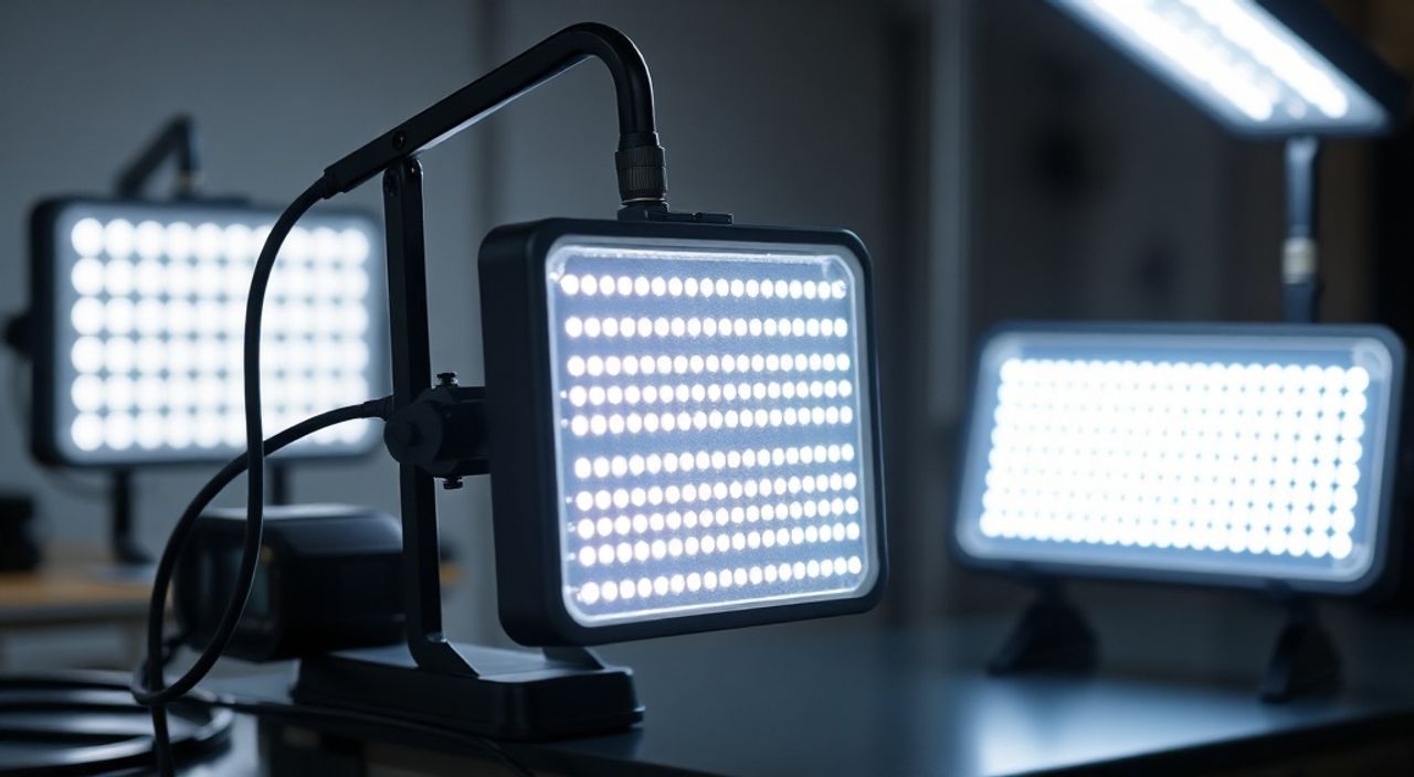 Led‑панелей улучшит освещения в макро‑снимка